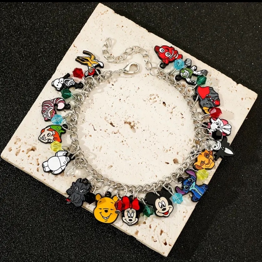 🌟Pick Any 2/$24 Sale Disney Characters Charm Bracelet